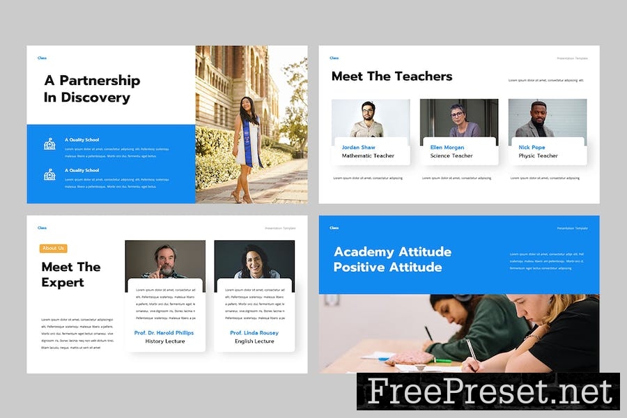 CLASS - Education Powerpoint Template