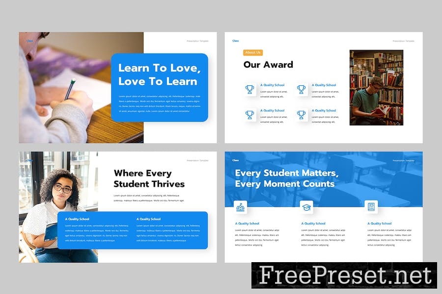 CLASS - Education Powerpoint Template