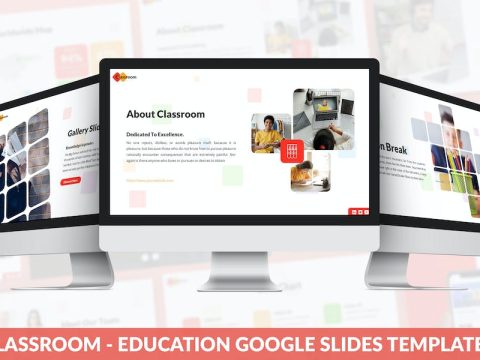 Classroom - Education Google Slides Template C8M3TUU