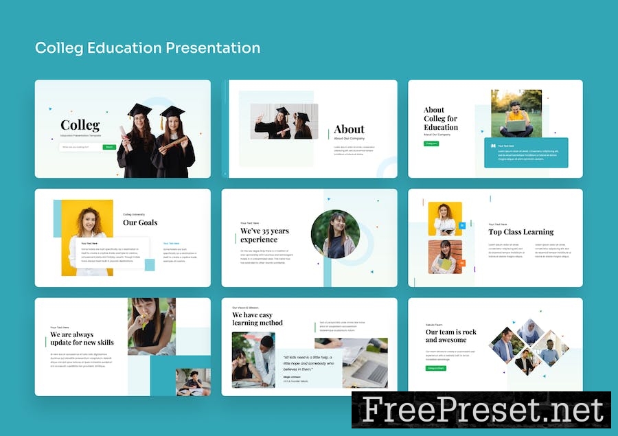 Colleg - Education PowerPoint Presentation DVTB5D8