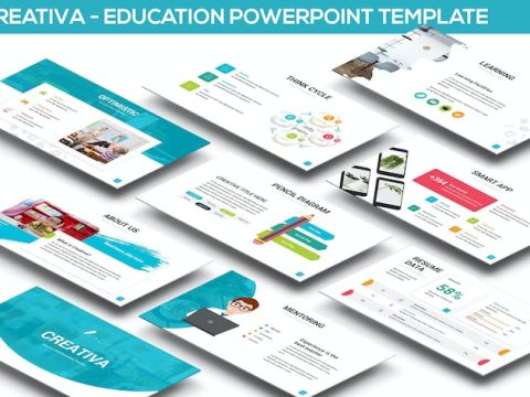 Creativa - Education Powerpoint Template F634TF