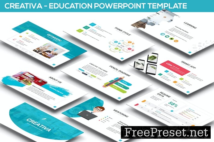 Creativa - Education Powerpoint Template F634TF