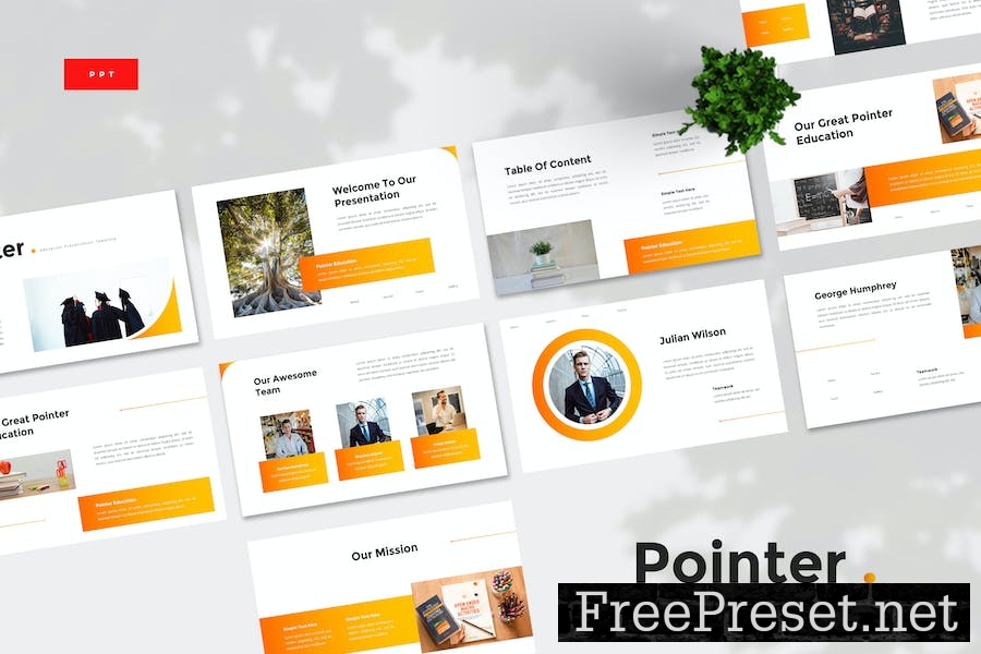 Creative Education PowerPoint Template 7APJWSJ