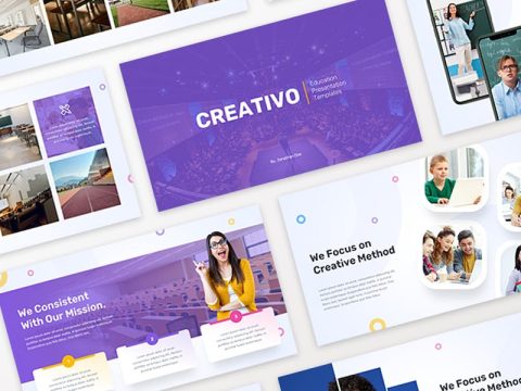 Creativo - Education Google Slides Template PEGMXYF