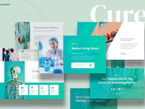 Cure - Medical Powerpoint Template EDYE663