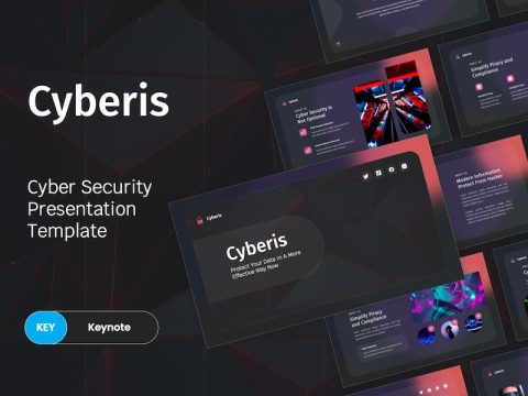 Cyberis - Cyber Security Keynote Template LGSDPRZ