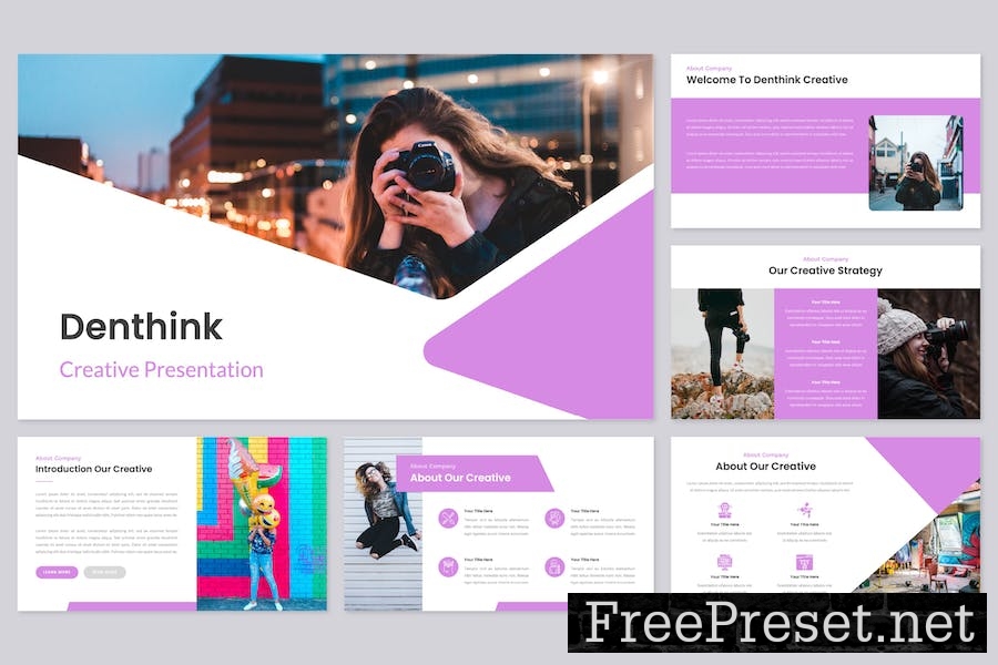 Denthink - Creative Google Slides Template