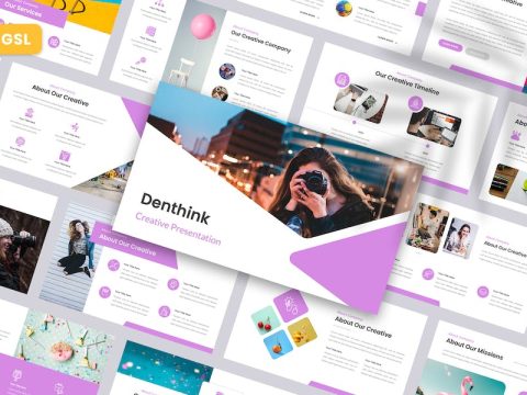 Denthink - Creative Google Slides Template