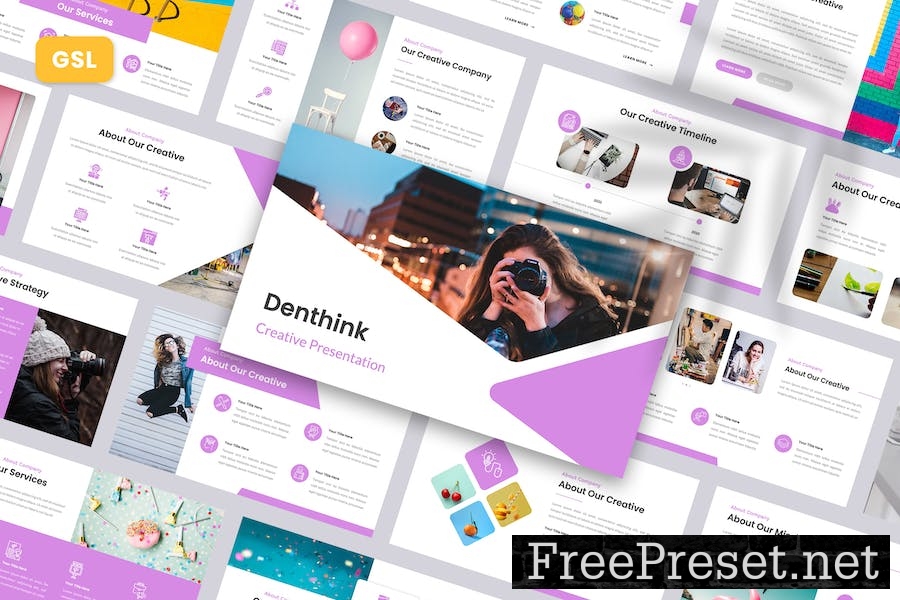 Denthink - Creative Google Slides Template