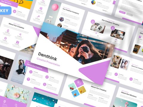 Denthink - Creative Keynote Template