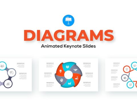 Diagrams Animated Keynote Infographics