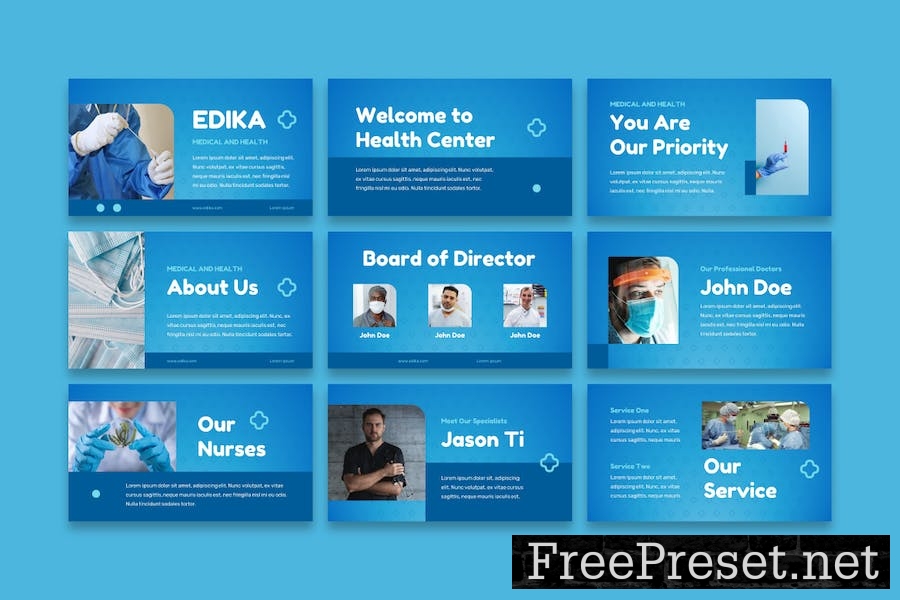 EDIKA - Medical Presentation Template 6VMKUVE