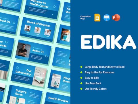 EDIKA - Medical Presentation Template 6VMKUVE