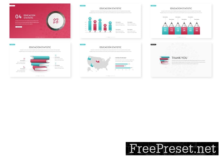 Educacion - Education Powerpoint Template TCVN8TG