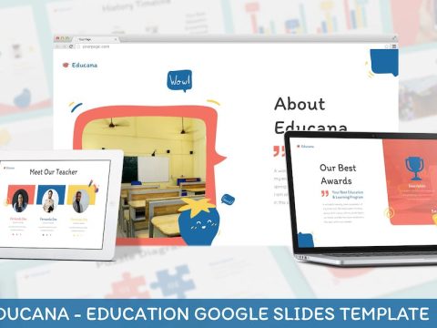 Educana - Education Google Slides Template GVVNJEP