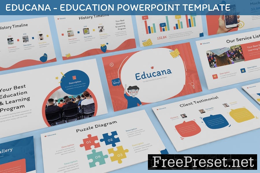 Educana - Education Powerpoint Template 6CEX8FE