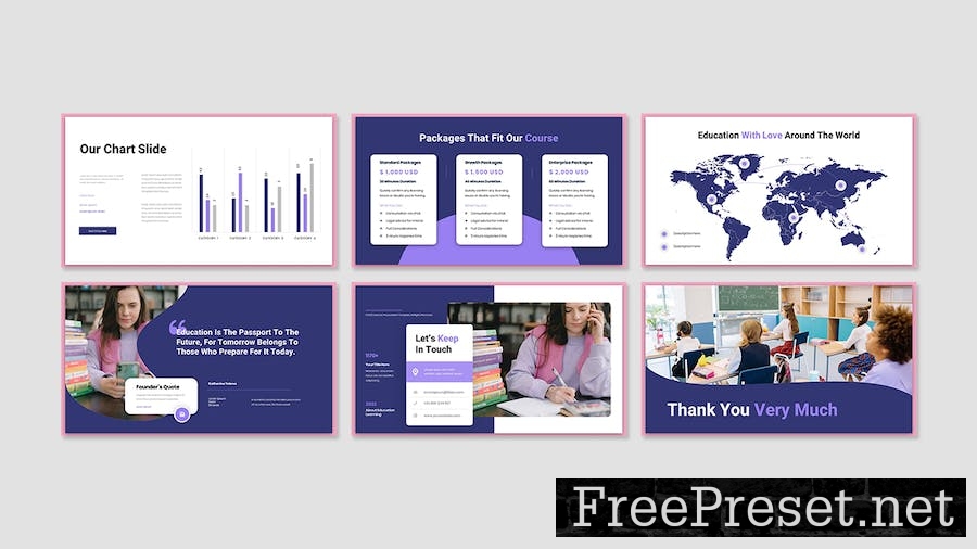 Educare - Education Presentation Keynote Template 675STLK