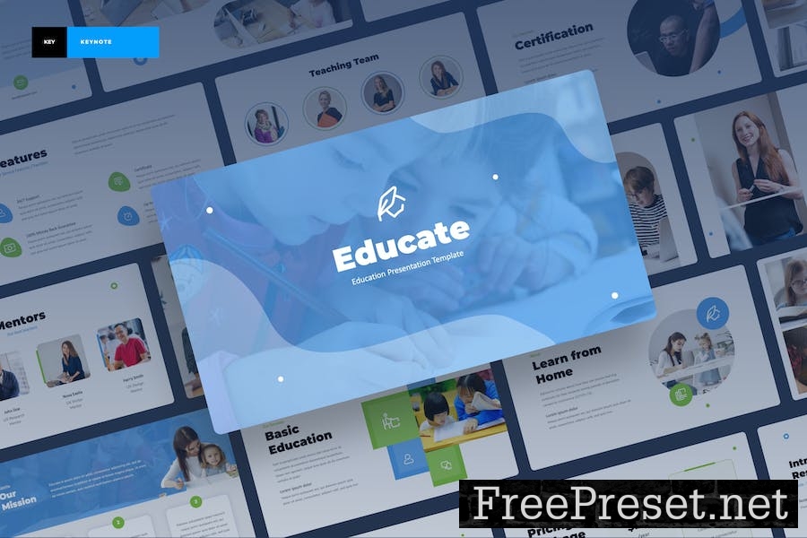 Educate - Education Keynote Template 8YGF4YP