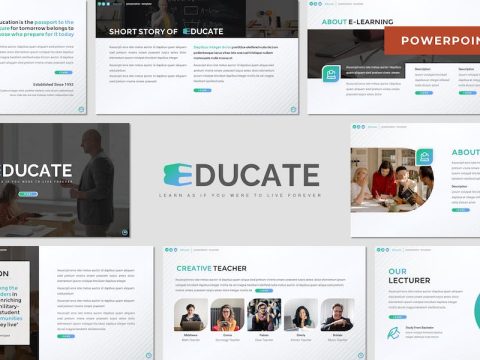 Educate - Education Powerpoint Template