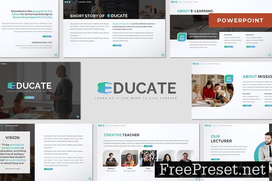 Educate - Education Powerpoint Template