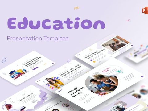 Education Creative PowerPoint Template PSA9AJL