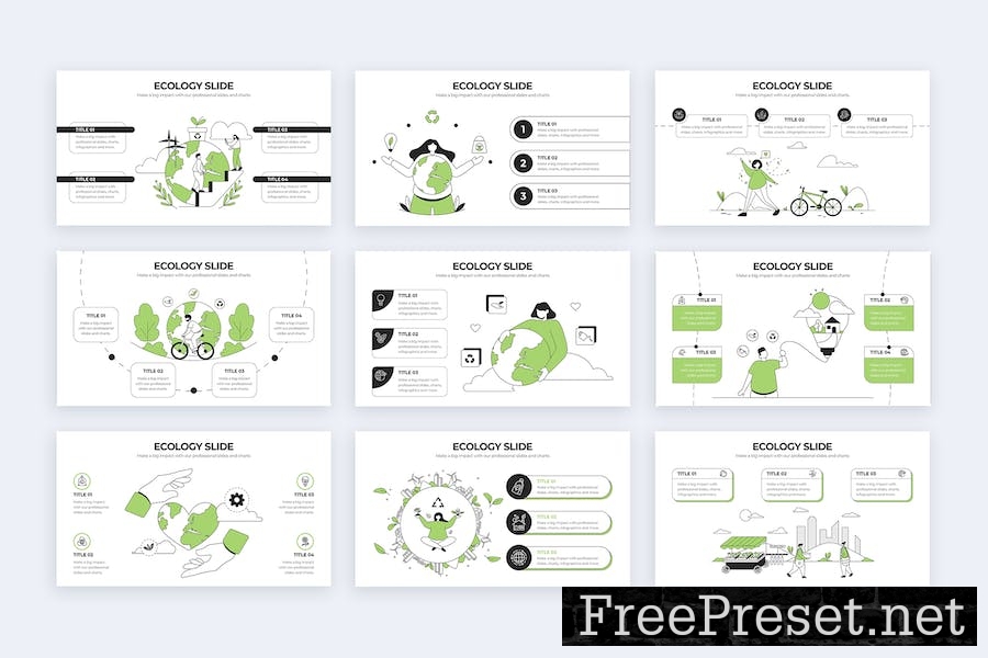 Education Ecology PowerPoint Infographics ZZSVCHP