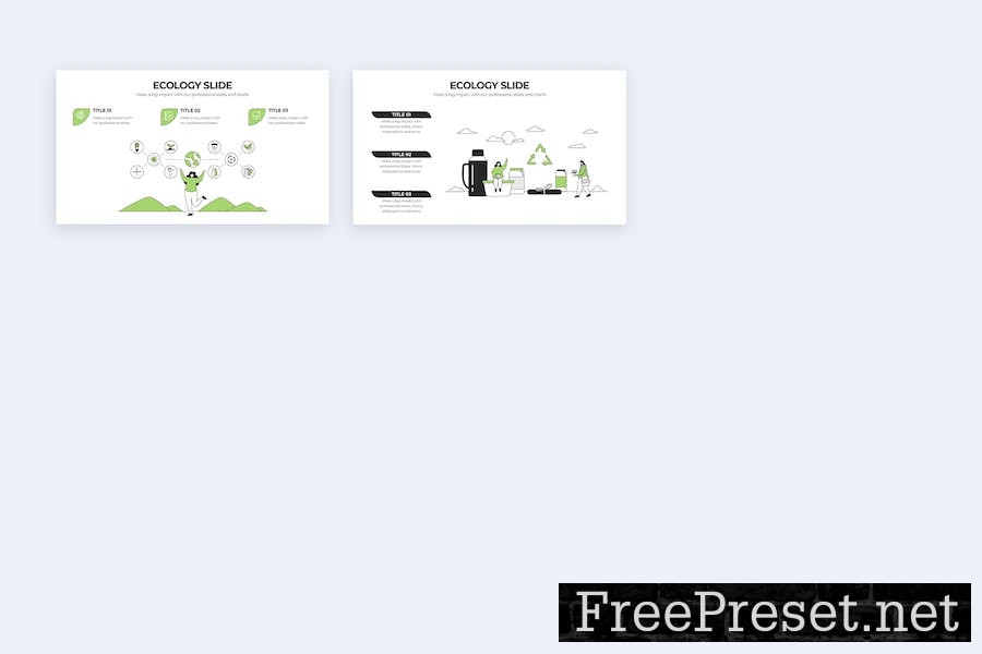 Education Ecology PowerPoint Infographics ZZSVCHP