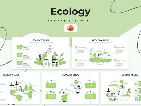 Education Ecology PowerPoint Infographics ZZSVCHP