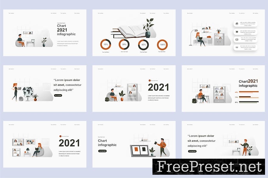 Education Illustration Powerpoint Template AYBYY4J