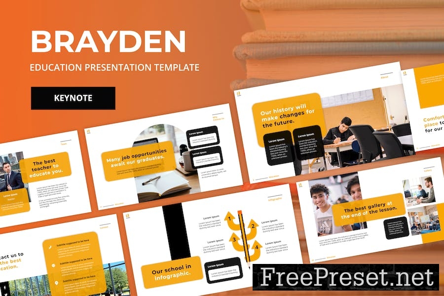 Education Keynote Templates XPKEJRR