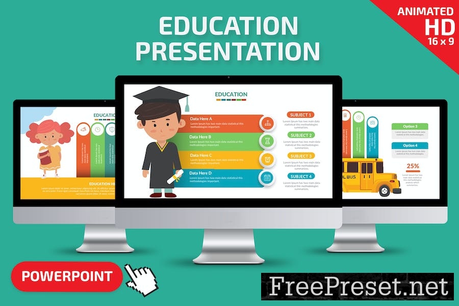 Education Powerpoint Presentation RZVB6UW