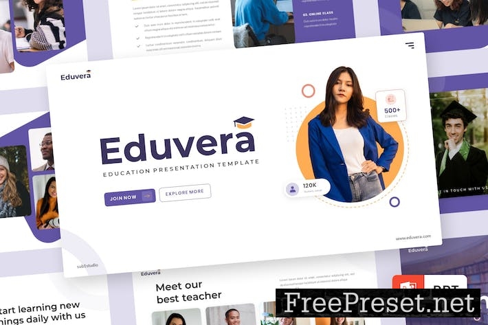 Education Powerpoint Presentation Template 495TNZA