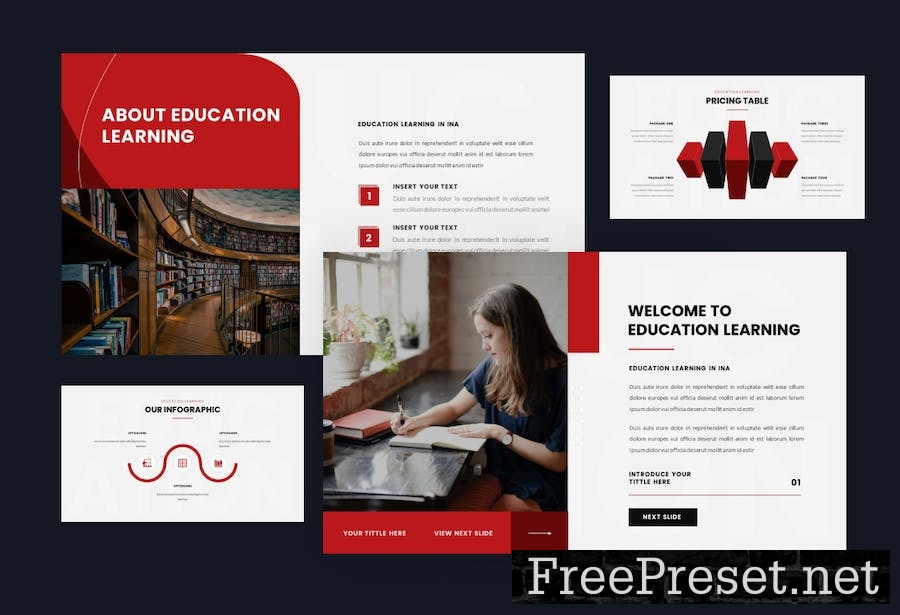 Education Powerpoint Presentation Template H5BKJC5