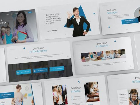 Education Powerpoint Presentation Template SYP6ECJ