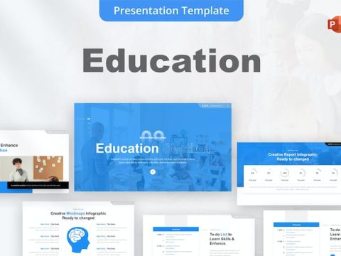 Education PowerPoint Template MUHSQN3