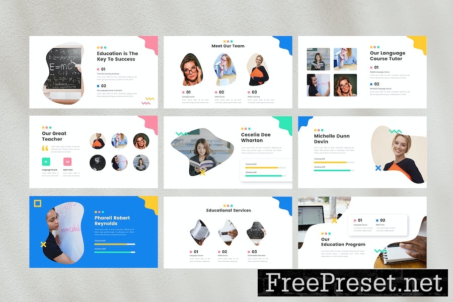 Education PowerPoint Template ZEEPG8D