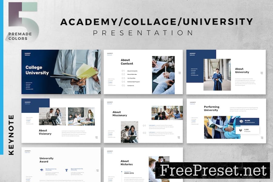 Education / University Presentation Slide QKZVPTA