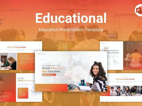 Educational Education Modern PowerPoint Template