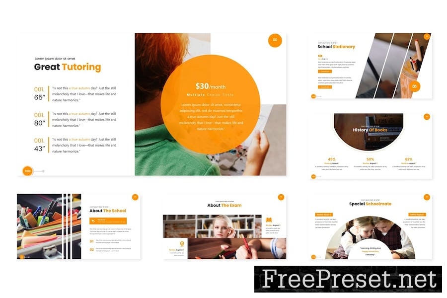 Educations - Powerpoint Template 4TW6REC