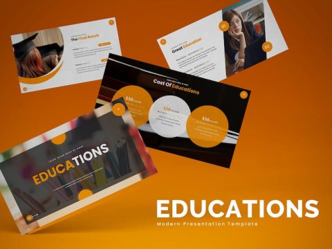 Educations - Powerpoint Template 4TW6REC