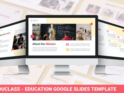 Educlass - Education Google Slides Template H9UC7LB