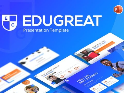 Edugreat Education Modern PowerPoint Template GL4UH35