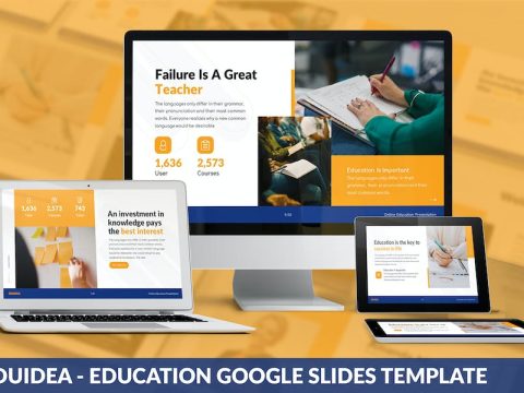 Eduidea - Education Google Slides Template PWKY3FB