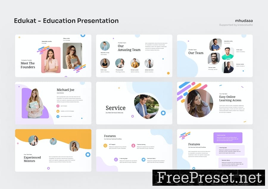 Edukat - Education PowerPoint Presentation N74LSJ4