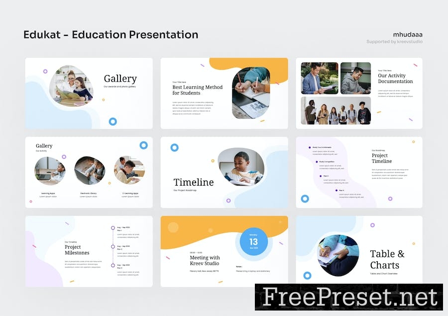 Edukat - Education PowerPoint Presentation N74LSJ4