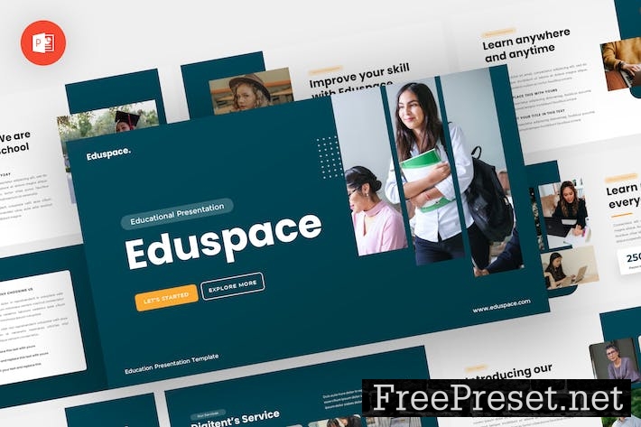 Eduspace - Education Powerpoint Template GDFARRZ