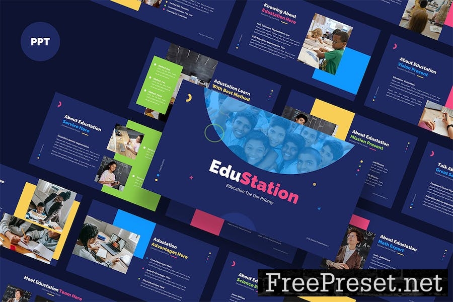 Edustation Kids Education - PowerPoint QQCNRL9