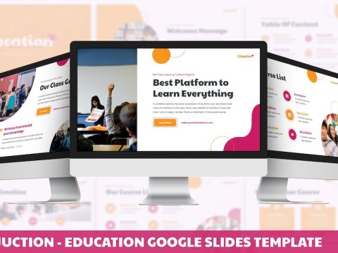 Ejucation - Education Google Slides Template WF4EGXH