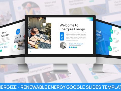 Energize - Renewable Energy Google Slides Template K2THK6G