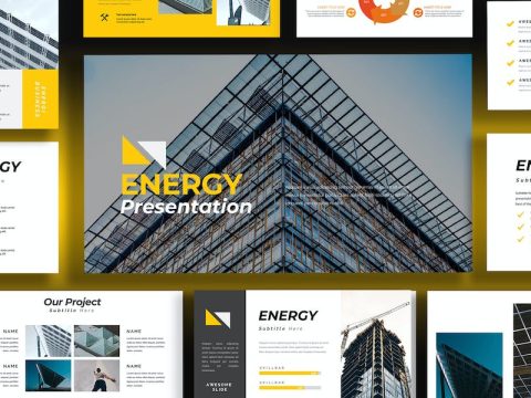 Energy Business Powerpoint V6Z2F77